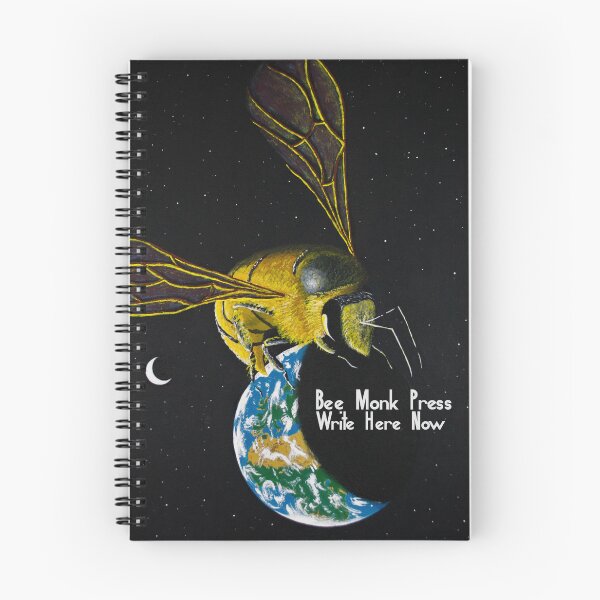 Item preview, Bee Monk Press notebook designed and sold by Spacebeestudio.