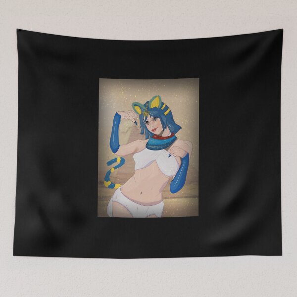 Item preview, Magical Egyptian Cat Goddess of Light designed and sold by Joncasmiart.