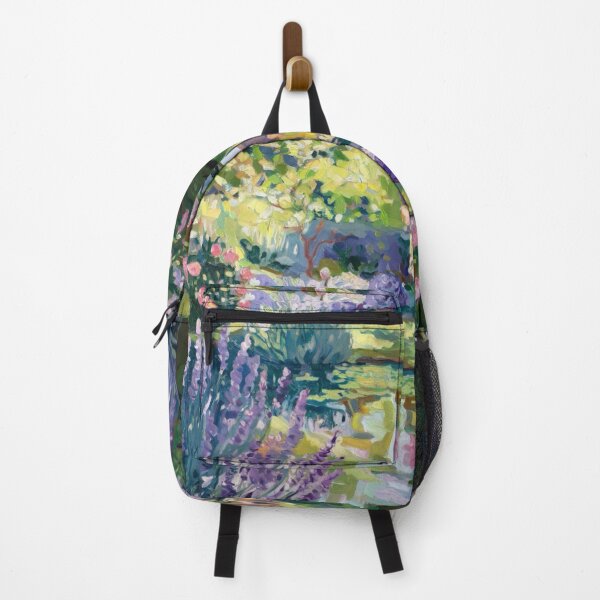 Item preview, Lavender Pathway to a French Impressionist Garden. Art By Carraann designed and sold by CARRAANN.