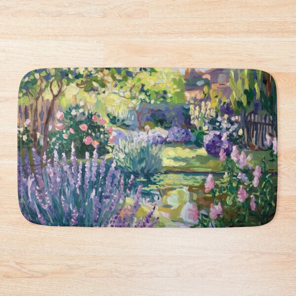 Item preview, Lavender Pathway to a French Impressionist Garden. Art By Carraann  designed and sold by CARRAANN.
