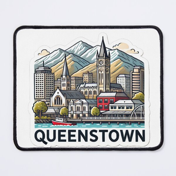 Item preview, Queenstown New Zealand designed and sold by LoveLabDesign.