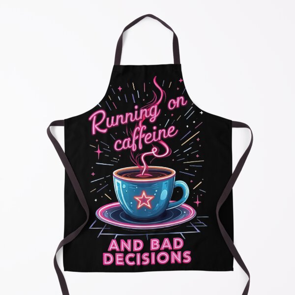 Item preview, Neon Coffee Vibes - Retro 80s Neon Coffee Cup Art designed and sold by ai1art.