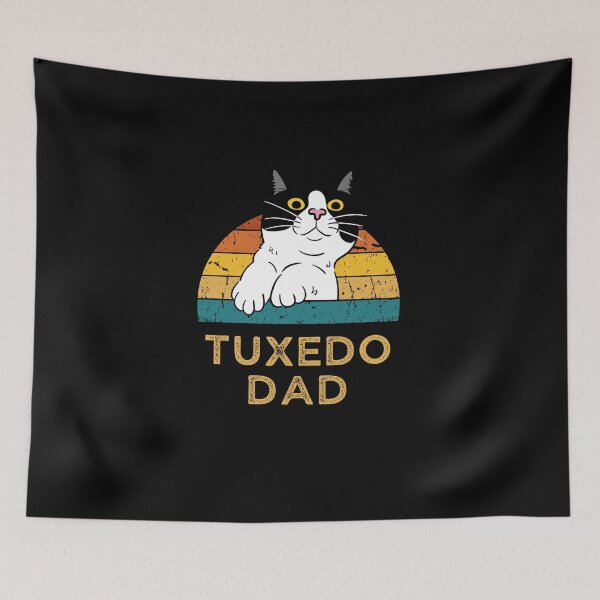 Item preview, Tuxedo Dad - Gift for Tuxedo Cat Dad  designed and sold by patternjp.
