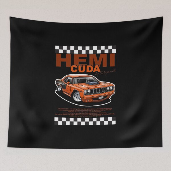 Item preview, Hemi Cuda Muscle Car designed and sold by itsTheBugz.