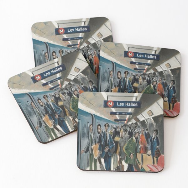Item preview, Paris Metro Station at Les Halles designed and sold by CARRAANN.