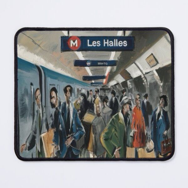 Item preview, Paris Metro Station at Les Halles designed and sold by CARRAANN.
