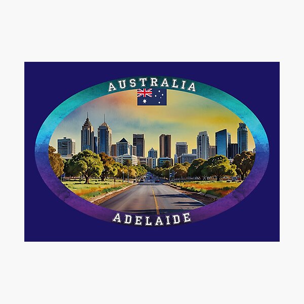 Item preview, Adelaide Australia Travel designed and sold by Thistle-TShop.