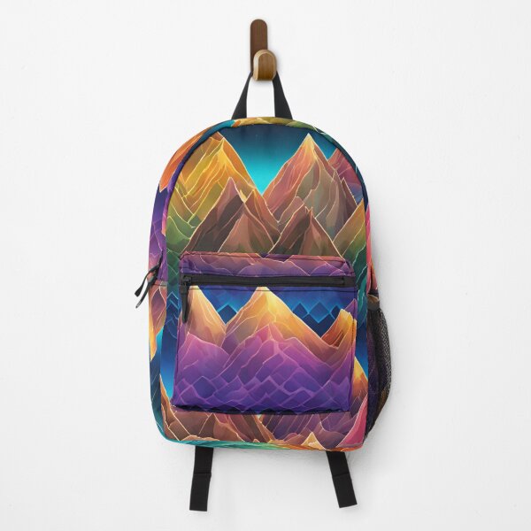 Item preview, Prismatic Abstract Mountain Peaks designed and sold by Traloch O'Laoi.