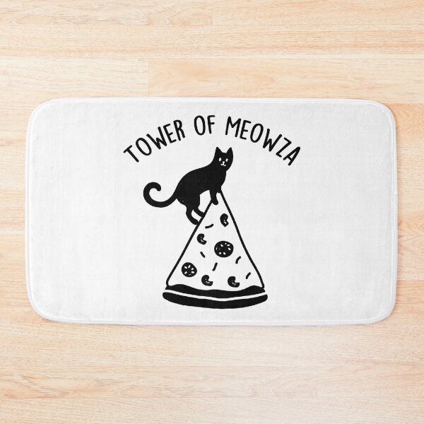Item preview, Tower of Meowza Pizza and Cat Art designed and sold by Kina-design.
