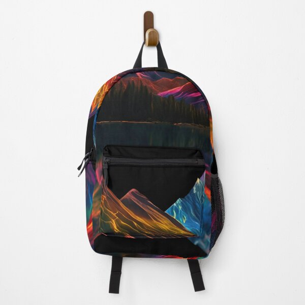 Item preview, Moody Prismatic Abstract Mountain Peaks designed and sold by Traloch O'Laoi.
