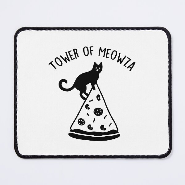 Item preview, Tower of Meowza Pizza and Cat Art designed and sold by Kina-design.