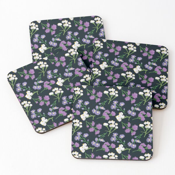Item preview, Michigan and Midwest Native Flowers Dark Background designed and sold by ShannonSArtwork.