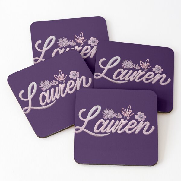 Item preview, Lauren - Elegant Floral Graffiti designed and sold by panchoflex.