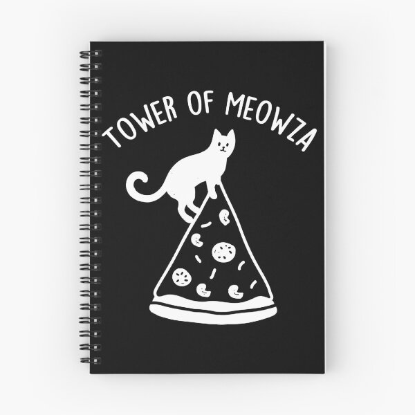 Item preview, Tower of Meowza Pizza and Cat Art designed and sold by Kina-design.