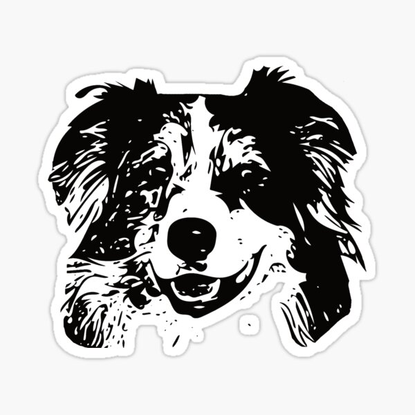 Aperçu de l'œuvre Berger australien Aussie créée et vendue par DoggyStyles.