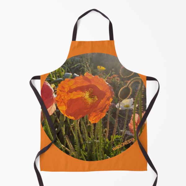 Item preview, Floral Orange Icelandic Poppies by Wagonesta  designed and sold by Wagonesta.