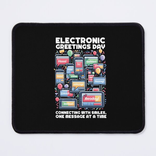 Item preview, Electronic Greetings Day Connecting Smiles Message Time Funny designed and sold by Dressed For  Duty.