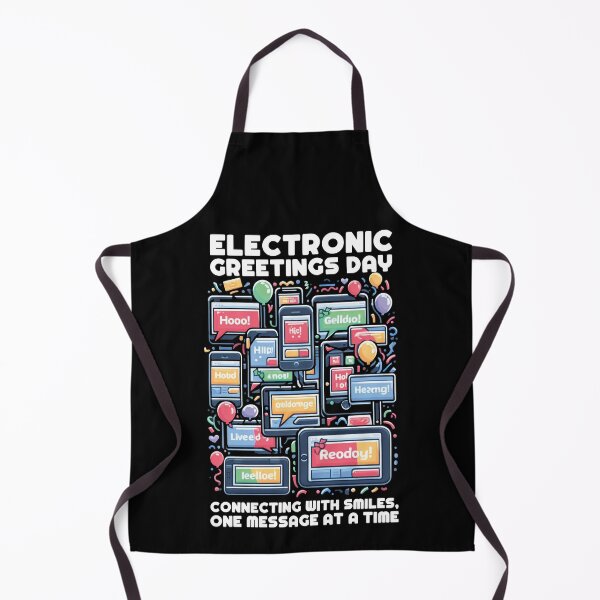 Item preview, Electronic Greetings Day Connecting Smiles Message Time Funny designed and sold by Dressed For Duty.