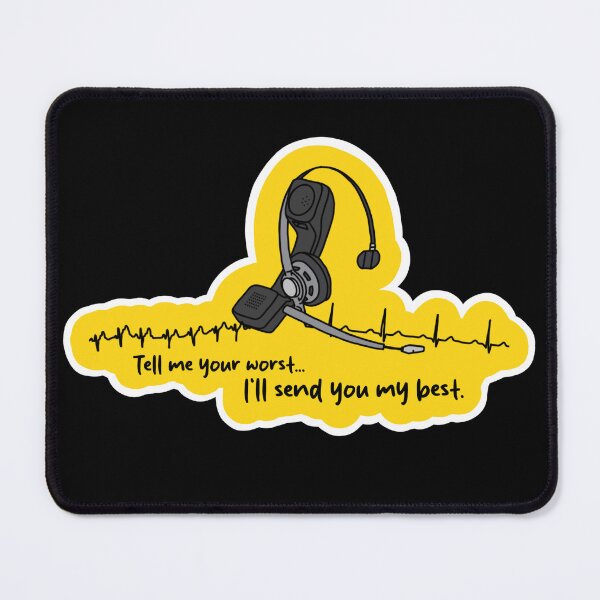 Item preview, 911 Tell Me Your Worst (Yellow) designed and sold by PrettyMeris.