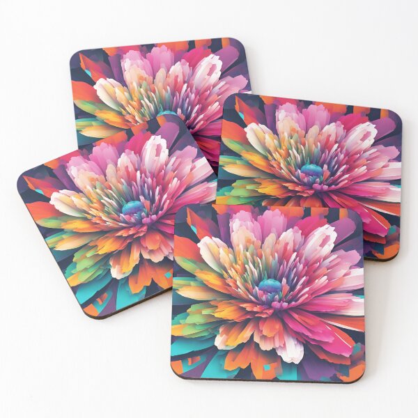 Item preview, Abstract Digital Bloom Flower designed and sold by Traloch O'Laoi.