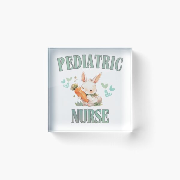 Item preview, Pediatric Nurse Cute Bunny designed and sold by Jenn Graham.