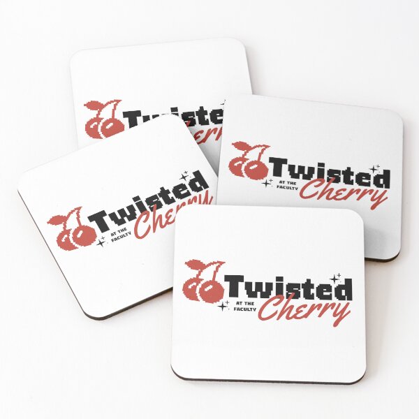 Item preview, TWISTED CHERRY  - Basic Logo (Black/Red)  designed and sold by Discothreadz.