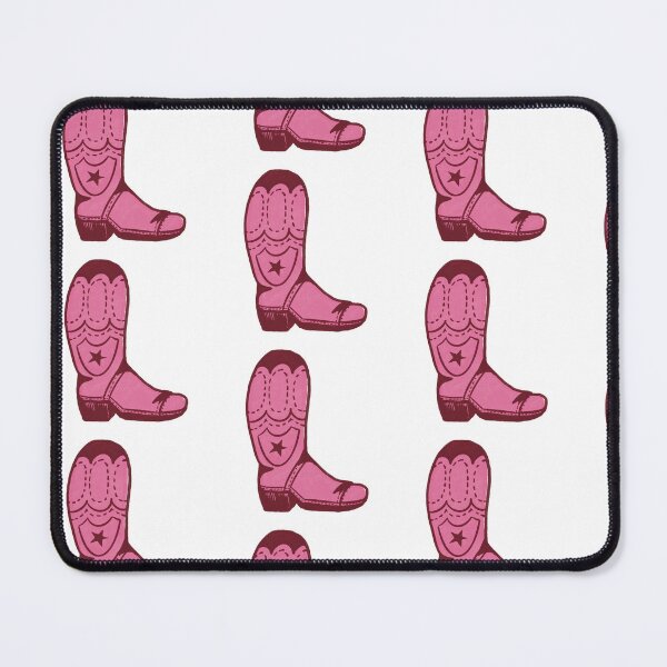 Item preview, Simple Western Cowboy Boot Illustration - Pink designed and sold by Alison Inwood.