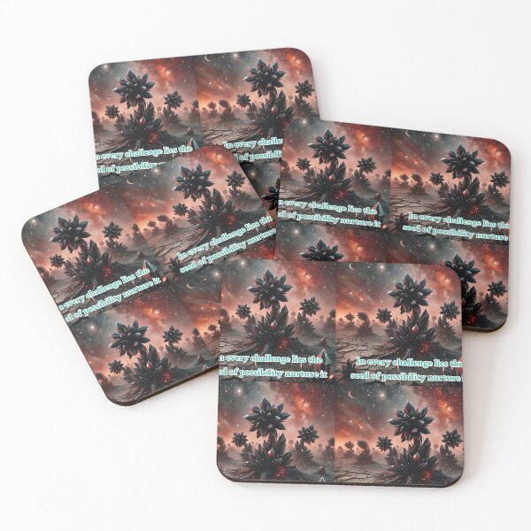 Item preview, Obsidian Blooms Motivation in every seed nurture it designed and sold by AwakenTheFew™.