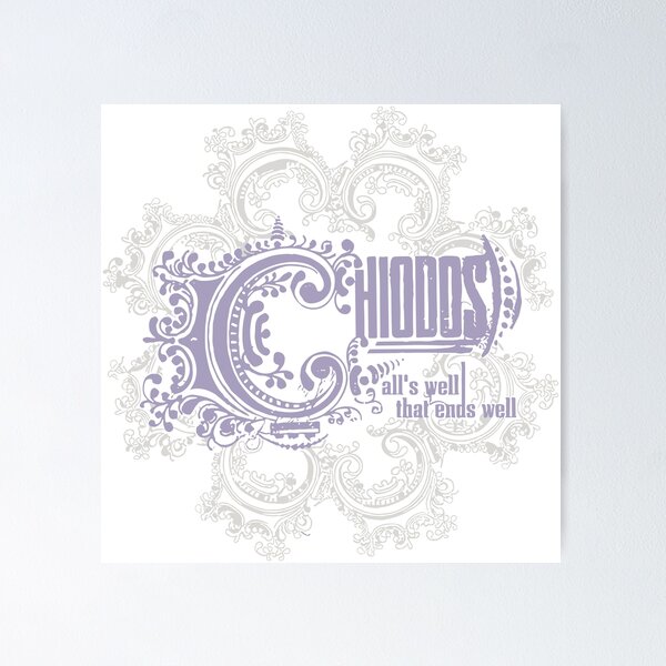 Item preview, All's Well That Ends Well White designed and sold by Dyansep.