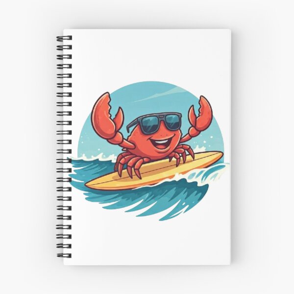 Item preview, Mr. Crab Gone Surfing designed and sold by likbatonboot.