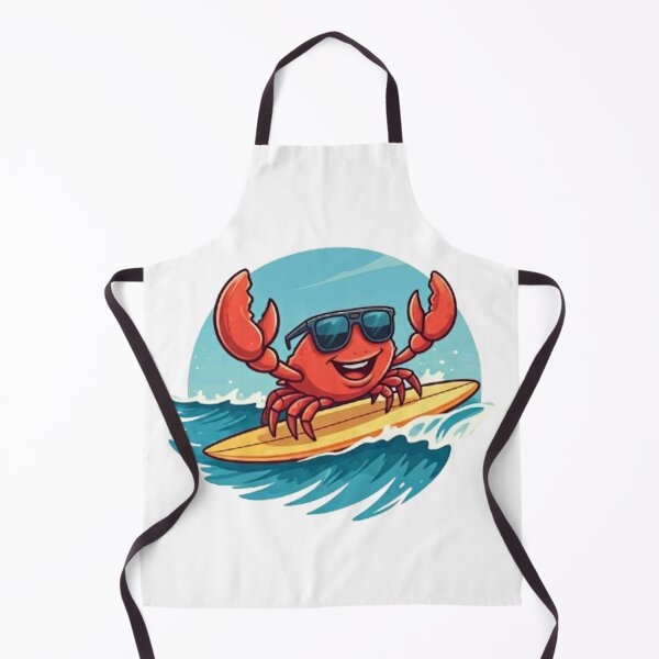Item preview, Mr. Crab Gone Surfing designed and sold by likbatonboot.