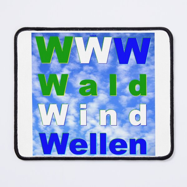 Artikelvorschau, WWW = Wald, Wind und Wellen entworfen und verkauft von ZoffArt-Shop.