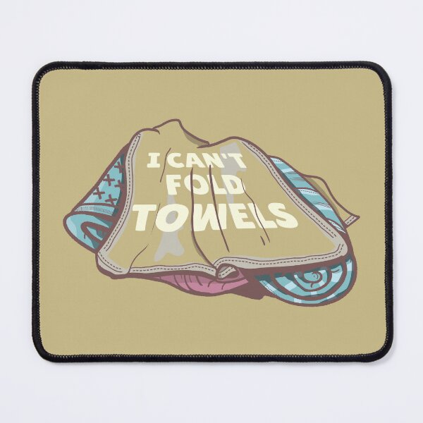 Item preview, Funny laundry day folding towels designed and sold by piedaydesigns.
