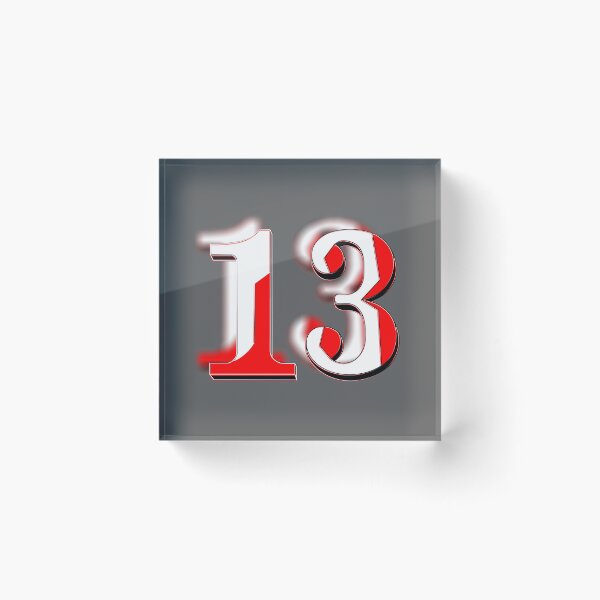 Item preview, Bold and Edgy Lucky 13 Design designed and sold by 4rpixs.