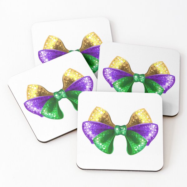 Item preview, Mardi Gras bow designed and sold by Blackmoon9.