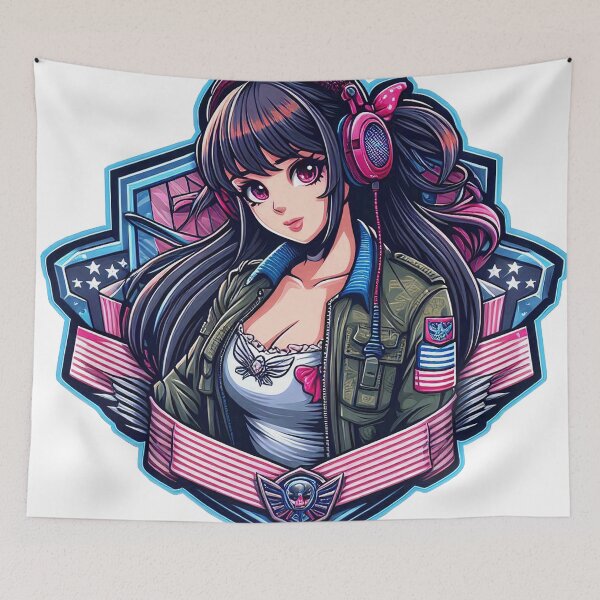 Item preview, Anime/Manga Art, Proud American, Video Games, We Love Video Games designed and sold by Salimgor Hangaround Music.