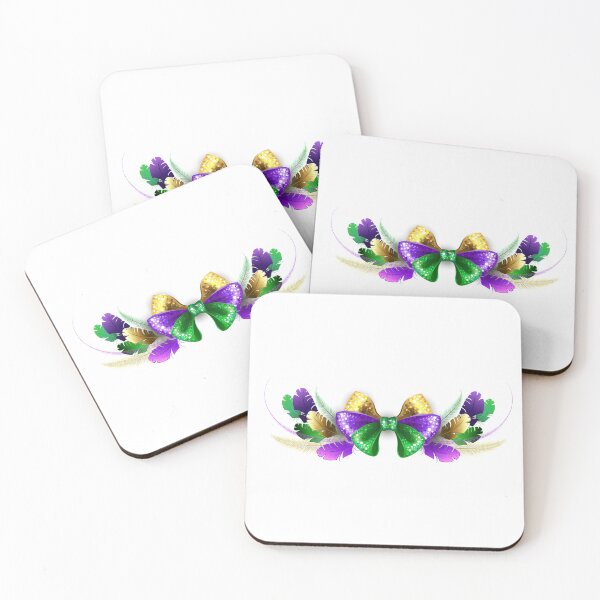 Item preview, Mardi Gras bow designed and sold by Blackmoon9.