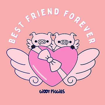 Artwork thumbnail, Giddy Piggies Best Friend Forever by Giddy Piggies