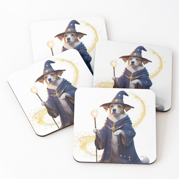 Item preview, Wizard Dog - Magical Dog Design designed and sold by Furry Paw  Prints.