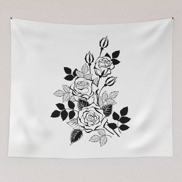 Item preview, Symmetrical composition contour rose designed and sold by Blackmoon9.