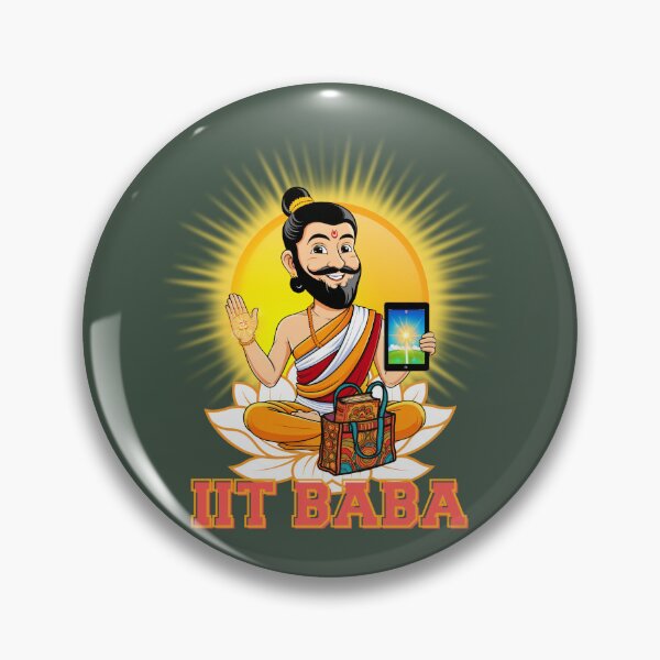 Item preview, IIT Baba Abhay Singh – Viral Baba of Maha Kumbh Mela 2025 designed and sold by PING 999 STUDIO.