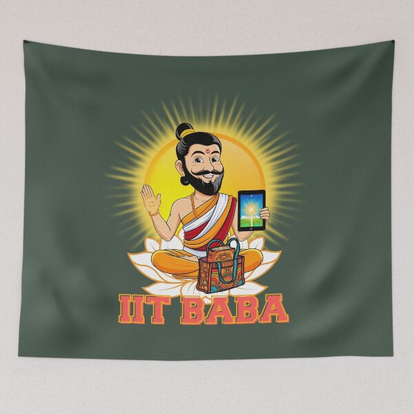 Item preview, IIT Baba Abhay Singh – Viral Baba of Maha Kumbh Mela 2025 designed and sold by RvinJo8.