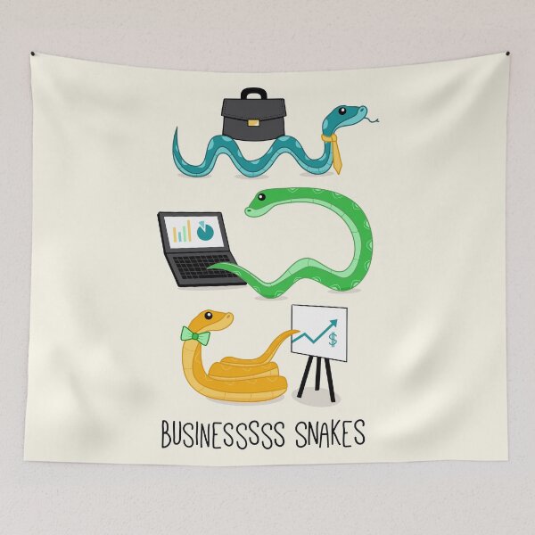 Item preview, Businesssss Snakes designed and sold by robyriker.