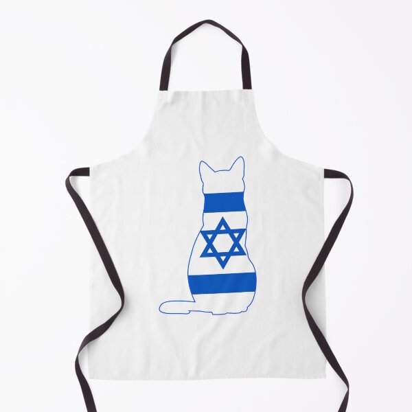 Item preview, Israeli Cat Flag designed and sold by wickedcartoons.