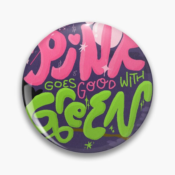 Item preview, wicked the musical pink goes good with green designed and sold by aundrea b.