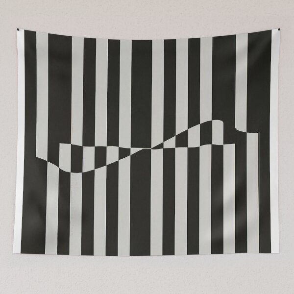 Item preview, black and white vertical print designed and sold by Random Designs.
