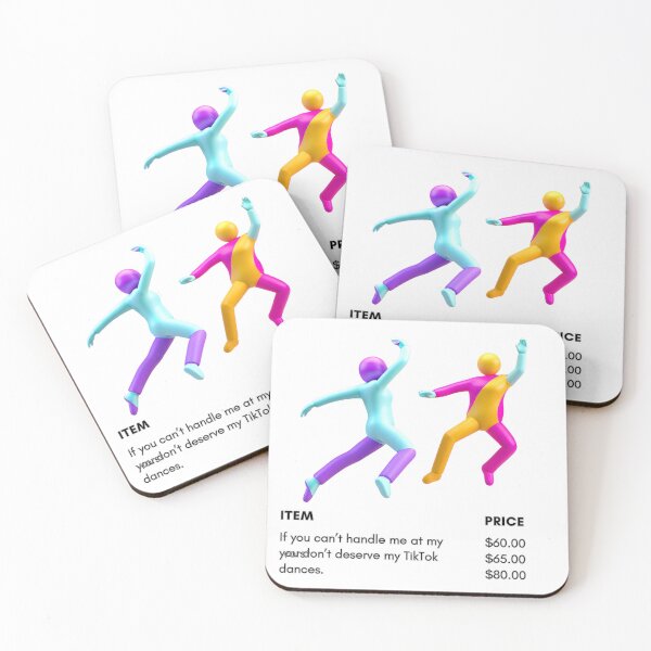 Item preview, Awkward Dancer - Hilarious Valentine's Tote Bag for Dance Lovers designed and sold by AlwaysHome.