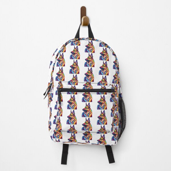 Item preview, Vibrant Geometric German Shepherd Side View Design designed and sold by Fredster1966.