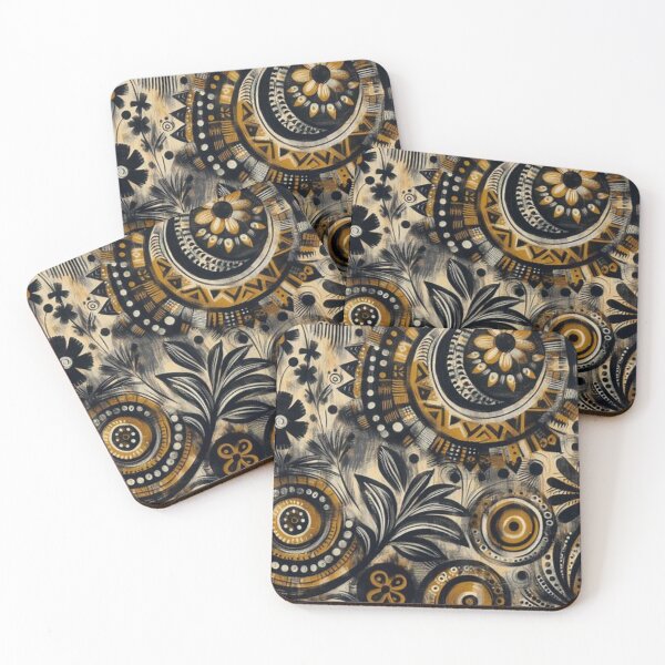 Item preview, Bogolan Mud Cloth Pattern  designed and sold by Shs-Kenya.