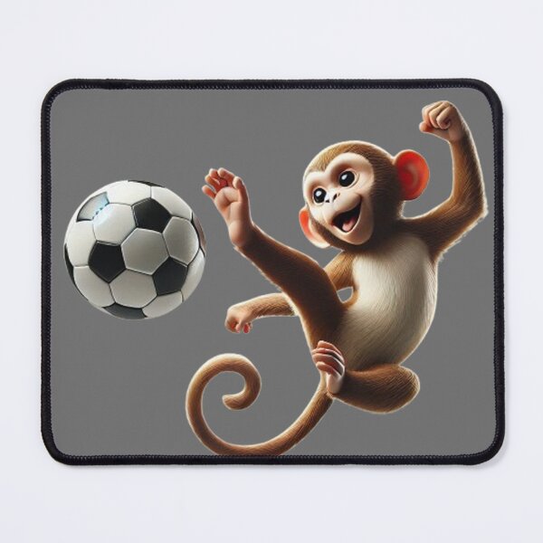 Item preview, Monkey Playing Soccer designed and sold by ArtyRed.